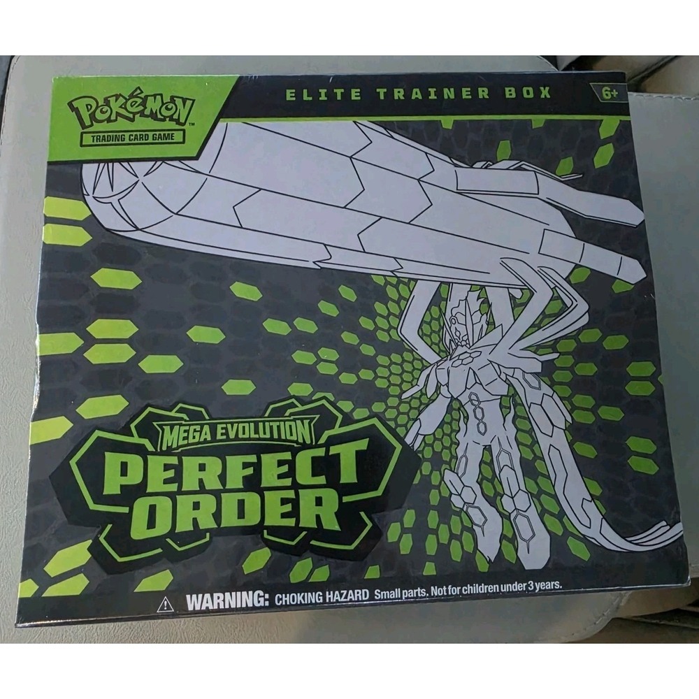 2026 Pokemon TCG Mega Evolution Perfect Order - Elite Trainer Box - New Sealed